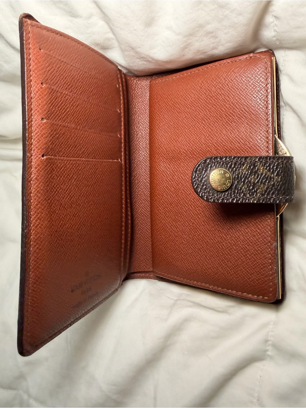 Louis Vuitton Viennoise monogram kiss lock wallet - Picture 6 of 11
